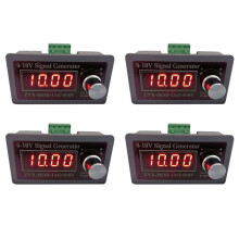 4X Einstellbarer Spannungsanalogsimulator 0-10 V 5-10 V Spannungssignalgenerator Signalquellen SPS-Signalsteuerung