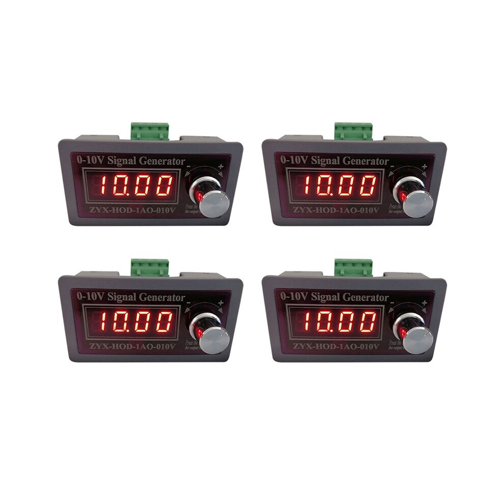 4X Adjustable Voltage Analog Simulator 0-10V 5-10V Voltage Signal Generator Signal Sources Plc Signal Control 4711117414708