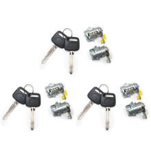 3X Set Serratura Porta con Chiave (L e R) per 89-95 Pickup 89-98 4 Runner per Chiave Cilindro Serratura 69051-35030