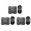 3X 18A LED Monochrome Controller Dimmer 12V 24V with RF Wireless Touch Remote Control for Single Color Light Bar 1