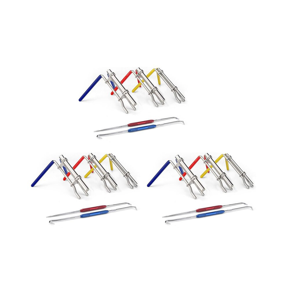 15X Hydraulic Cylinder Rod Seal Installation Tool Kit,Hydraulic Cylinder Rebuild Repair Gland Seal Tool 4711414746595