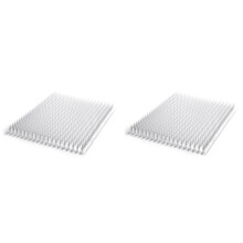 16PCS Cat Repellent Outdoor/Indoor Scat Mat for Cats&Dogs, Clear Cat Deterrent Mat Pet Deterrent Mats with Spikes
