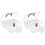 2X Bead Organizer Box with Handle, 24 Pcs Rectangle Storage Plastic Cases,  Clear Bead Storage Containers Boxes 1