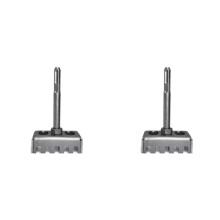 2X Fresa per Fori Quadrati per Scatola Tipo 86, Espansione del Foro del Martello Elettrico, Installazione di Scanalature per Prese A Muro per
