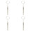 4X  Screwdriver 3 in 1 Phillips Flat Nut Hexagonal Hollow Keychain Sunglasses 1