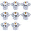 8X UHF Female SO239 Panel Chassis Mount Flange Deck Mount Solder Cup RF Connector 1