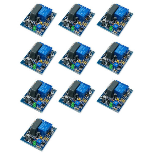 10X AC 220V Adjustable Timer Delay  Turn /Off  Relay Module New(0-10 Minutes)