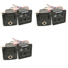 3X FISHMAN GUITARS Gitaar-Element ISYS+ EQ-Voorversterkersysteem voor Akoestische Gitaar Versterker Verstelbare Klank Gitaaraccessoires