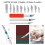 66-Pcs 3D Printed Model Refinement Tools and Accessories, 3D Printer Tools for Cleaning,Cutting, Deburring,and Finishing 2