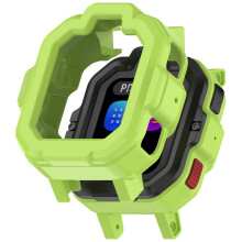 (2 Pack) Green TPU Case for TickTalk 5, Shockproof Scratch Resistant Smartwatch Protective Cover with Ultra Thin Soft Bumper