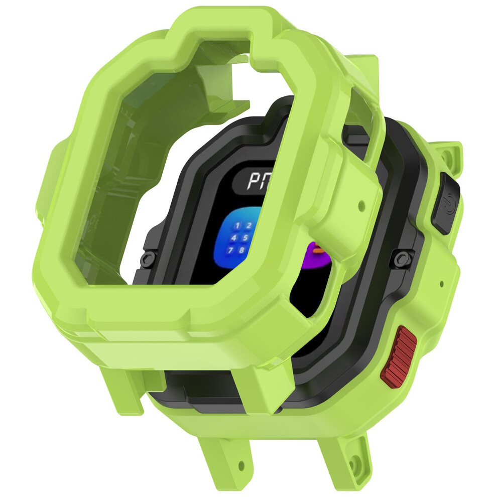 (2 Pack) Tpu Case For Ticktalk 5, Shockproof Scratch Resistant Smartwatch Protective Cover With Ultra Thin Soft Bumper Green 9092120011944