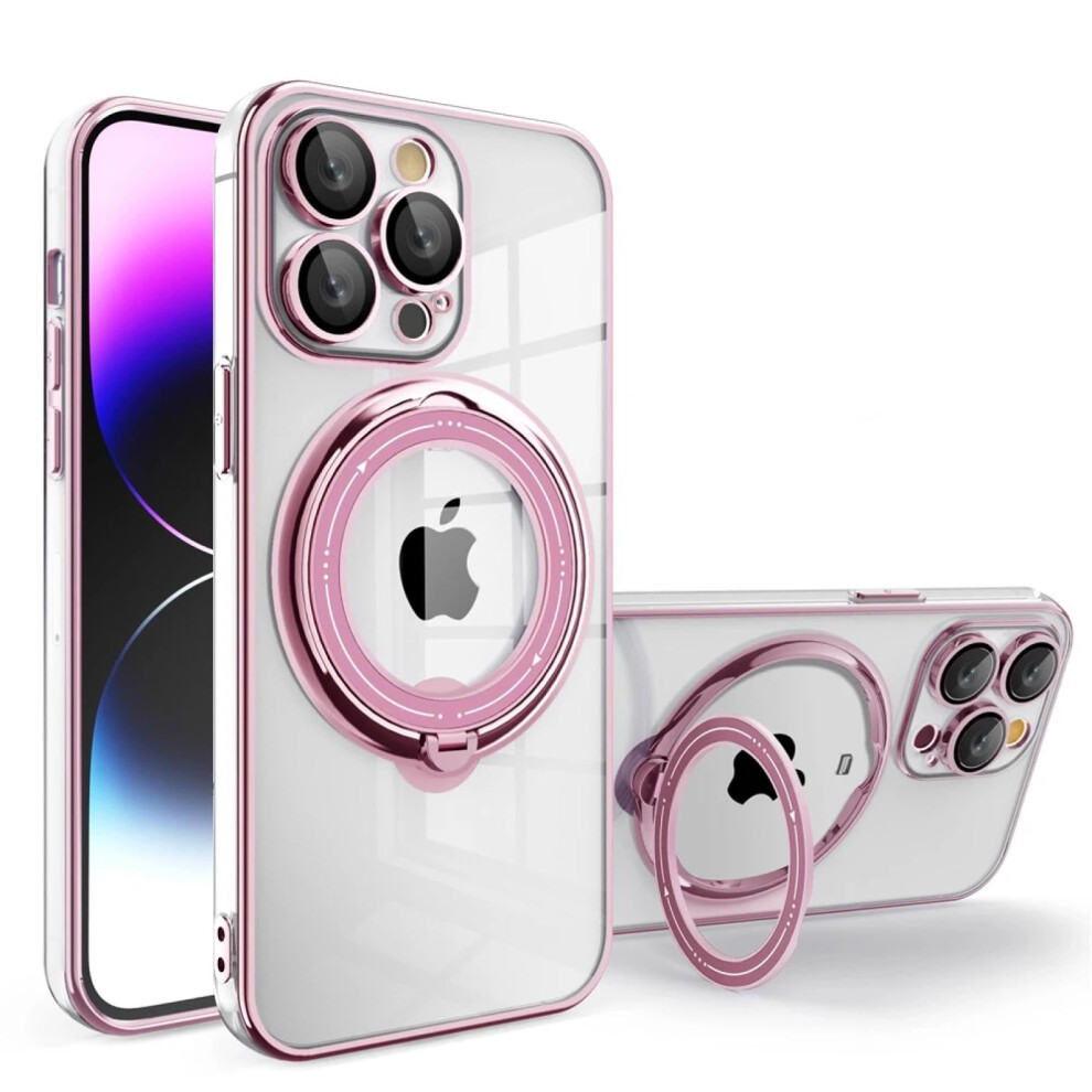 Shockproof Cover Case For Iphone 13 Pro Max With 360 Full Protection And Raised Camera Guard Pink 9771547388753