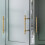 Solid Brass Cabinet Handles for Kitchen and Bathroom, Moisture Resistant Drawer Pulls Set 5