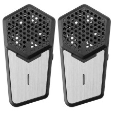 2X Personal Electric Air Face Mask Fan for Air Supply, 650MAh Used for Cycling,Running, Weeding, Outdoor Sports