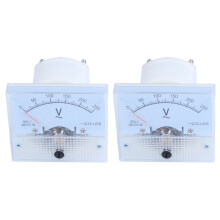 2X Analog 85L1 Ac 250 V Platte Messer Spannungsmeter Messgerät Installation Zubehör