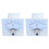 2X Analog 85L1 AC 250 V Panel Meter Voltmeter Measuring Device Installation Equipment 1