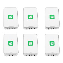6X Pluggable Air Purifier Negative Ion Generator Filterless Ionizer Purifier Clean Allergens,Pollutants,Mold-US Plug