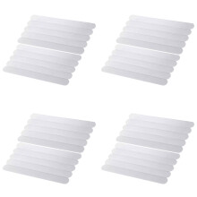 40 Piezas Tiras Antideslizantes Seguridad Ducha Peldaños Pegatinas Bañera Antideslizante Adhesivos Escalera Paso Antideslizante Cinta 7.87 Pulgadas