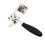 Stainless Steel Lock Handle with Euro Profile Door Lock Cylinder, Secure Keyed Locking, Easy Replacement 2