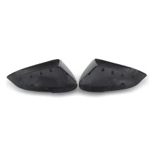 For  S60  V40 2011-2017 Gloss Black Side Rearview Mirror Cover Caps 31402636, 31402628