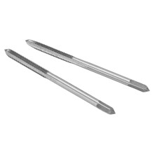 2Pcs High Speed Steel Metric Thread Tap Set M3x0.5 for Steel Aluminum Copper