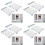 8 Pcs School Locker Shelf Organizer - Adjustable Locker Divider Mate Easy to Install for Extending Locker Use Space 1