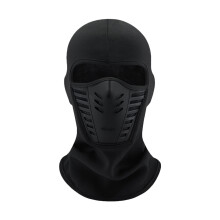Winter Outdoor Warm Anti-Air Particles Face Mask,-Black 2