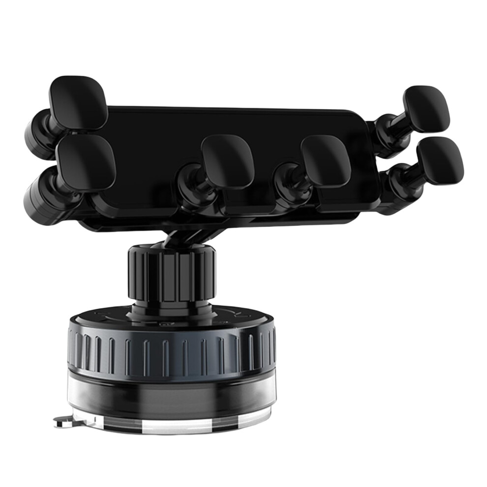 Car Phone Holder With Secure Vacuum Suction, 360 Rotation And Stable Dashboard Grip For Safe Driving 9092120013184