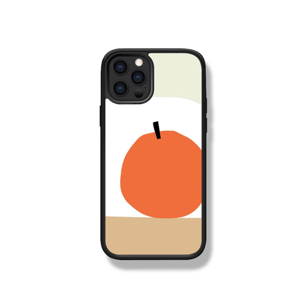 Case For Iphone 15 Plus Silicone Shockproof Slim Cover With Antifingerprint And Raised Edge Protection Orange 9771547389484