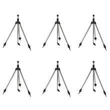 6X Garden Lawn Farmland Plant Watering Tripod Impact Sprinkler Irrigation Kits Home Garden Supplies