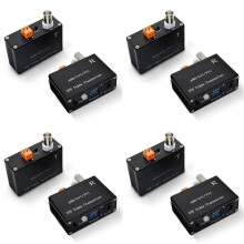 4X 1 Channel Active Video Balun for CCTV Camera Twisted Pair Transmitter BNCLong Range for AHD TVI CVI 5/10MP