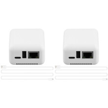 2X P330  Print Server USB 2.0 Kabelanslutning Enkel Utskrift, NP330 Cloud Printing Print Server