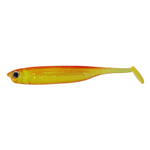 5 Peças Iscas Macias Easy Shiner Silicone Dupla Cor Isca Artificial 7cm Jig Wobblers Enfrentar Baixo Swimbait Azul