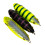 1 StüCk Angeln KöDer 14.5G 8.5Cm Minnow Streifen Angeln KöDer Hohe Simulation Augen Lebensechter KüNstlicher Angeln KöDer (B) 5