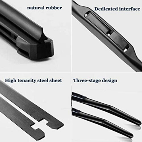2PCS Car Front Wiper Windshield Wiper Front Window Wiper for  Octavia 1Z A5 2004-2013 1