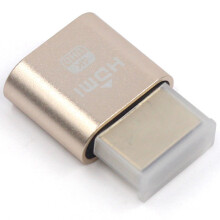 3X Virtueller VGA Grafik Karten Adapter DDC Edid Erfinden Stecker Ohne Kopf Geister Anzeige Emulator Sperr Platine 1920X1080 Neue Generation @ 60