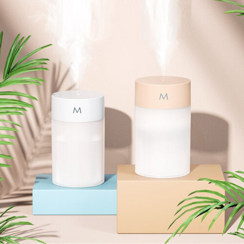 Air Humidifier Portable USB Aroma Diffuser Desktop Air Diffuser with Colored Night Light for Home Car Office, 2