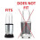 4 Pack Colored Lip Rings Fit 16OZ Handle Cup for Magic Blender Juicer 250W MB1001 2