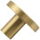 5 Pcs Gold Cabinet Knobs Pure Copper Decorative Round Knobs Handle Pulls Wall Hook Hardware for Kitchen Cabinets 8