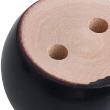 Solid Wood Furniture Legs Bun Feet for Furniture Set of 4 Wooden Furniture Feet