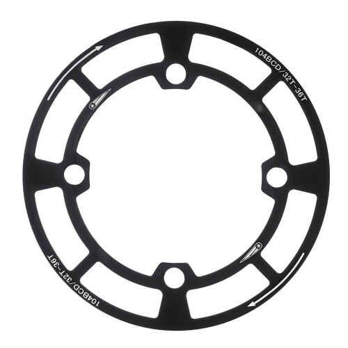 Bicycles Chainring Shield Chainring Protector-Black 32T 34T 36T