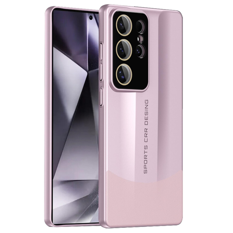Ultra Thin Shockproof Case For Samsung Galaxy S25 Ultra, Luxury Antiscratch Cover With Raised Camera Protection Pink 9771547390022