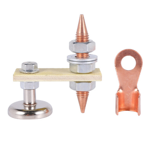 Welding Magnet  Tail Welding Stability - Strong Magnetism Large Suction.Single Absorbable Weight 3KG (3 Pcs) 1