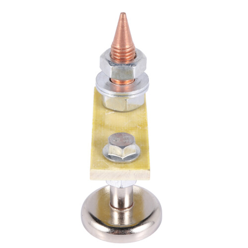 Welding Magnet  Tail Welding Stability - Strong Magnetism Large Suction.Single Absorbable Weight 3KG (3 Pcs) 2