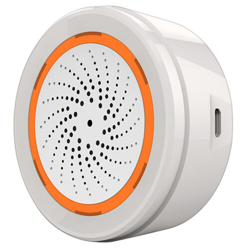 4X ZigBee NEO 90DB Ton- und Lichtsensor Tuya  Life Eingebauter Sirenenalarmsensor 1
