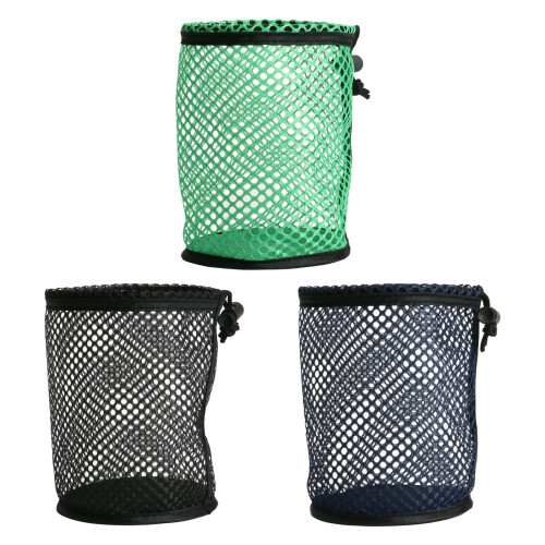3Pcs Ergonomic Golf Ball Drawstring Bags for Enhances-Black 1