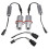 10Pcs 45W White Led Car Angel Eyes LED  HALO Ring Light Bulb Headlight Bulb for - E39 E53 E60 E61 5