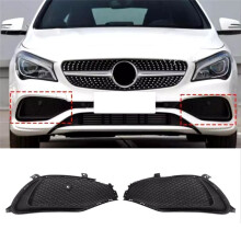 Front Bumper Grille Vents Fog Light Frame for   W117 CLA180 CLA200 CLA220 2016-2019 Right 1178857600