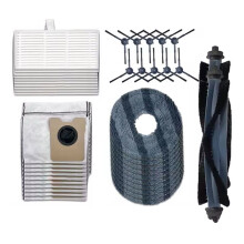 For Omni C20 Vacuum Cleaner Replacement Parts Main Brush Side Brush Dust Bag Hepa Filter Mop Cloths