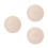 3Rolls Durable Cotton Ribbon Beige Sewing Webbing for Packaging Decor 2